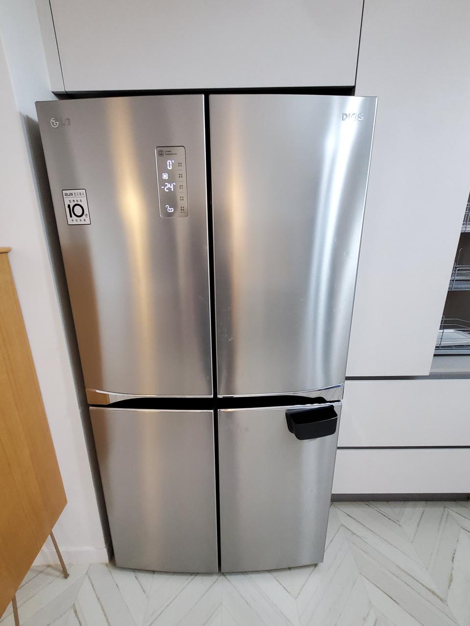 4도어 엘지디오스냉장고