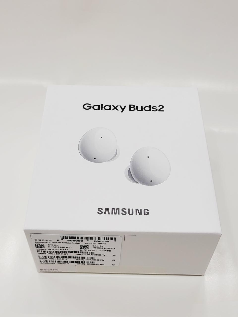 갤럭시 버즈2 화이트 판매(미개봉)