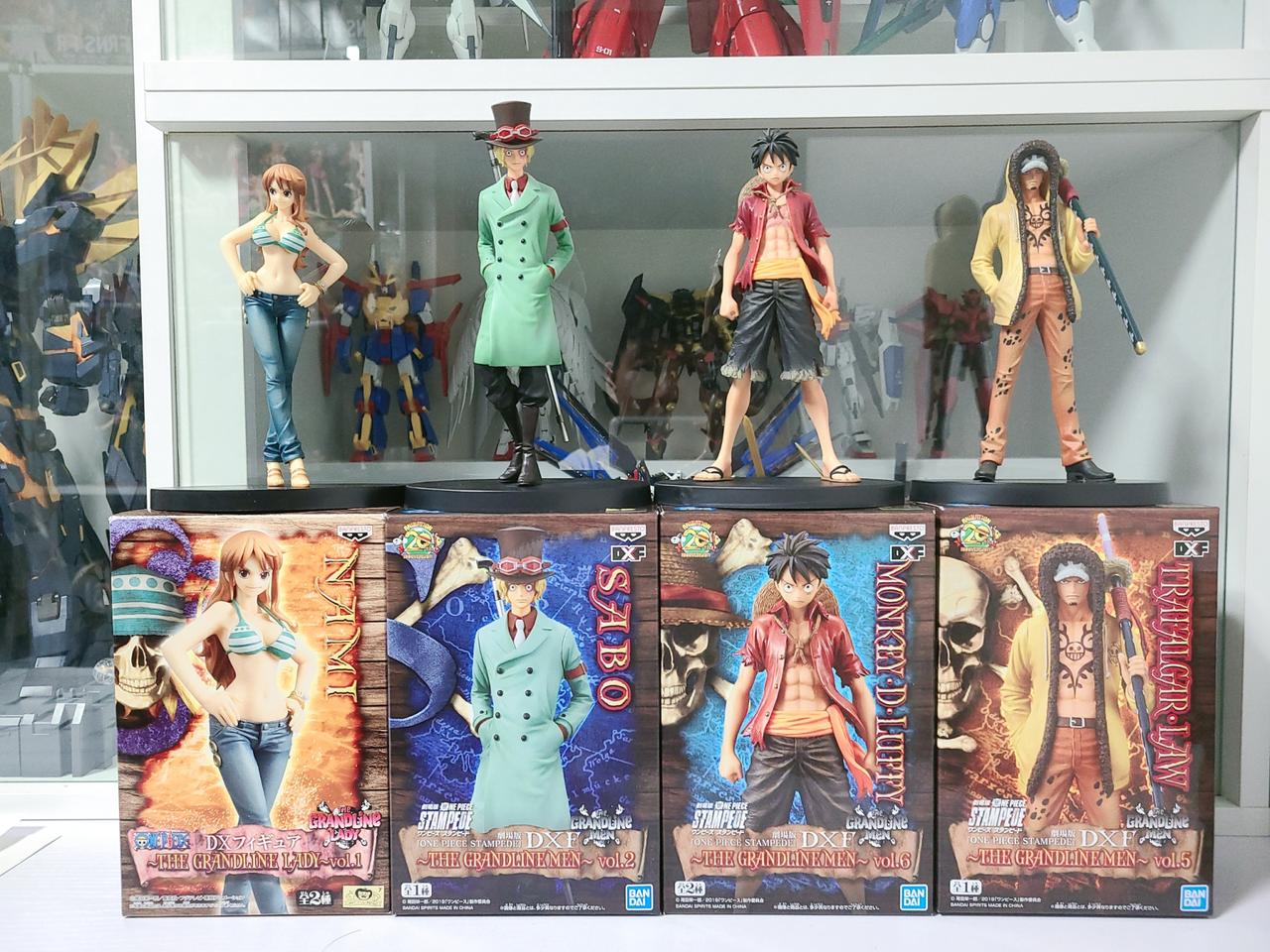원피스 피규어 그랜드라인맨,레이디 4종