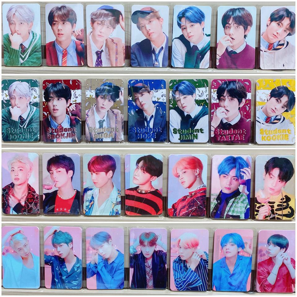 방탄 비공굿 시리즈 포카 메모패드 떡메 엽서 판스 도무송 랜봉 랜박