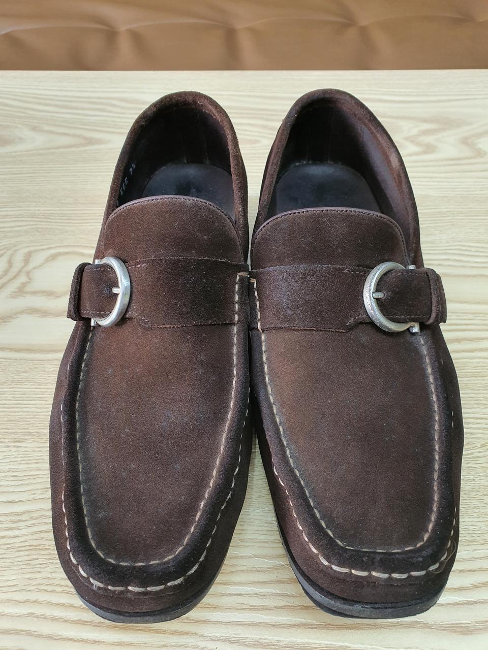 페라가모 스웨이드로퍼 260mm