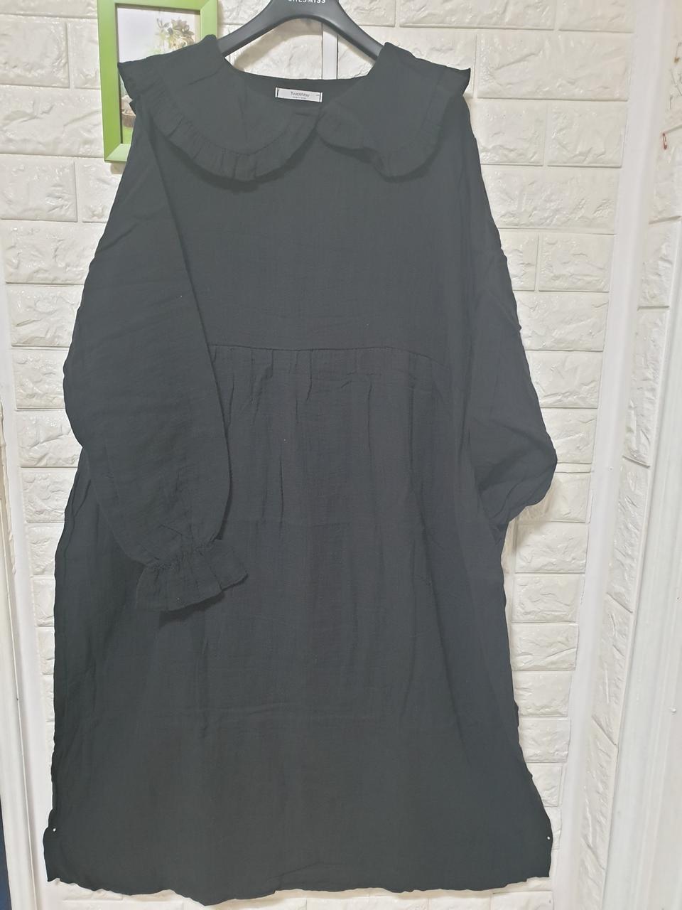 이중 거즈면 원피스 (새상품)