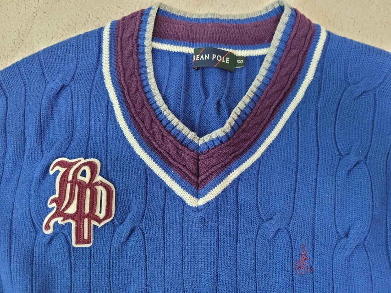 빈폴 브이넥 면니트, 100