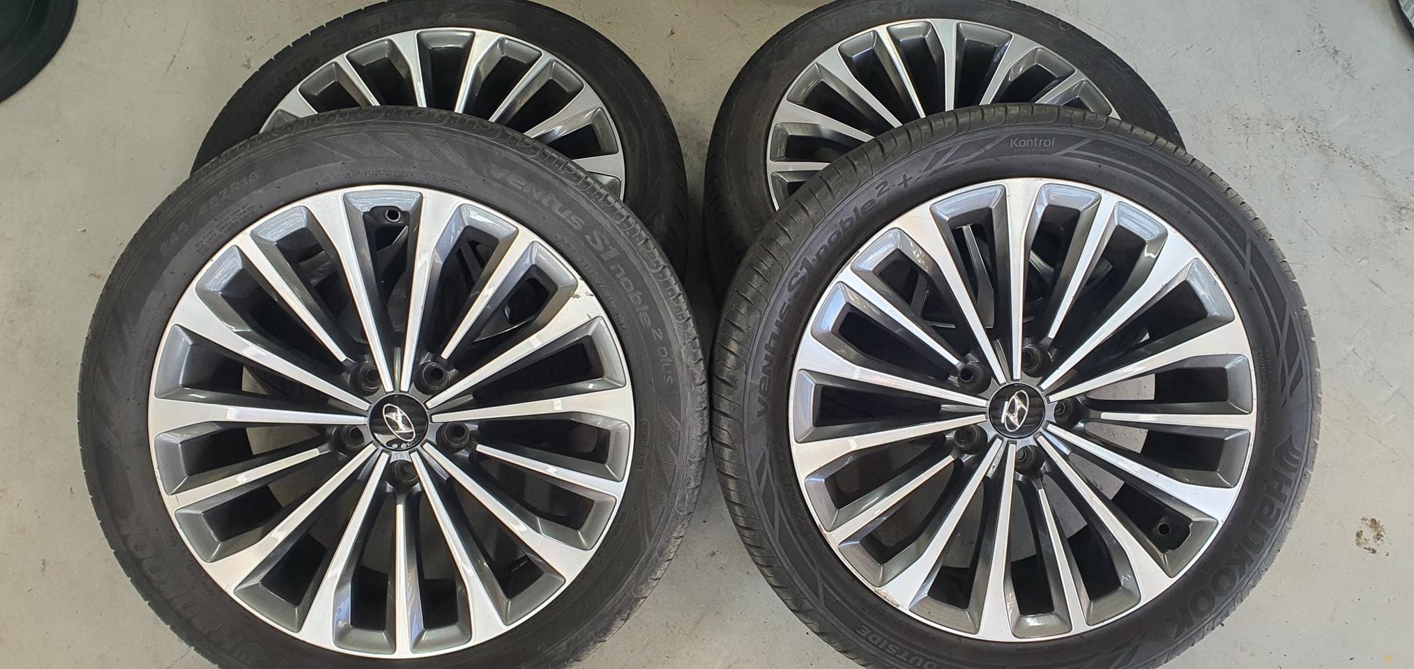 그랜져 HG 순정18인치 중고휠타이어세트