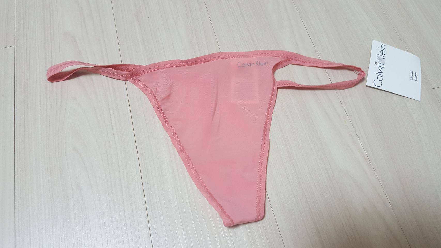 (정품) ck 캘빈 여성 t팬티 3종