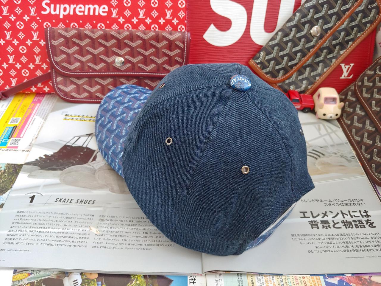 커스텀 Levis 리바이스 리폼 리메이크 볼캡 업사이클링 야구모자