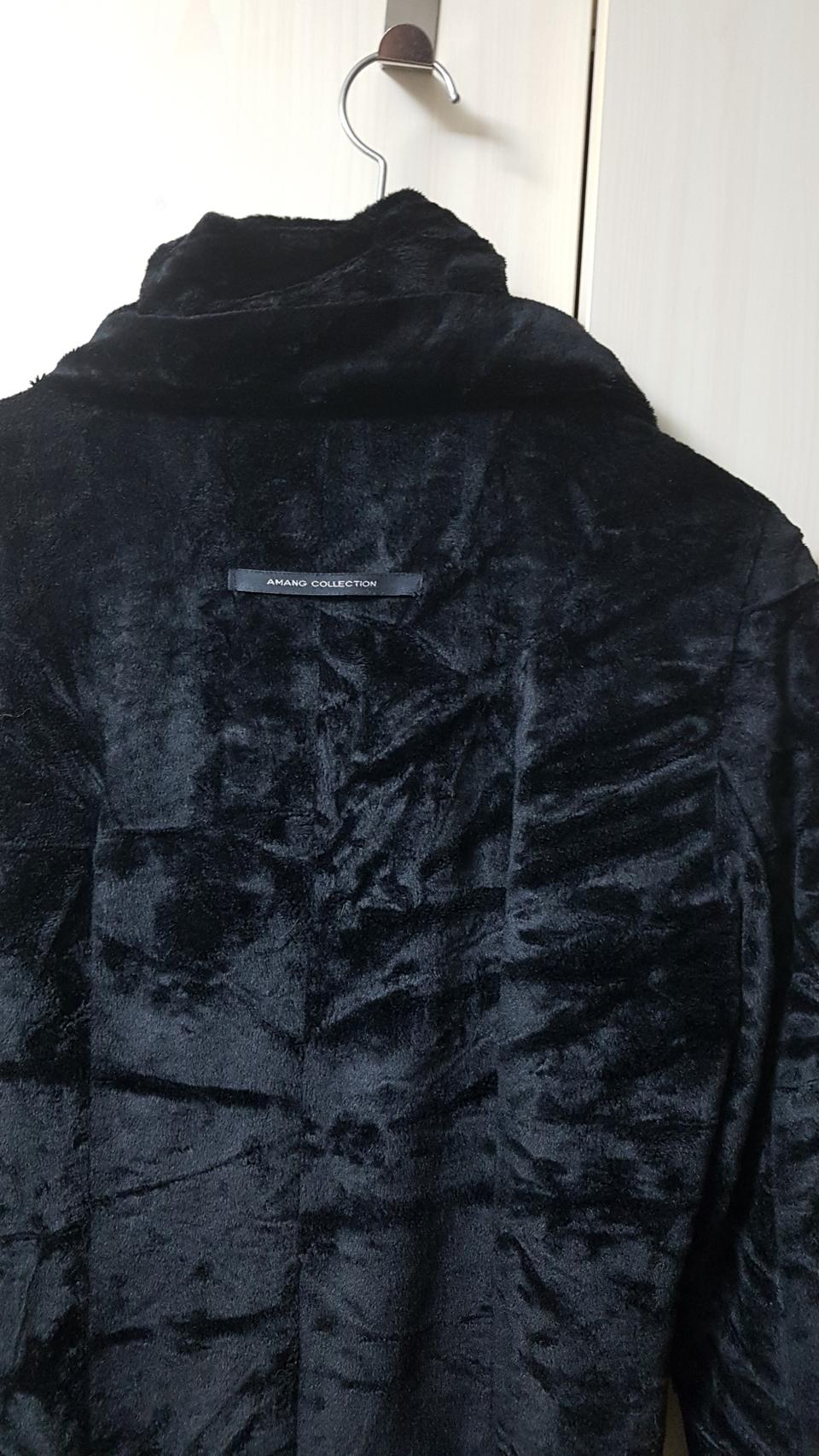 벨벳 롱자켓,44-날씬55