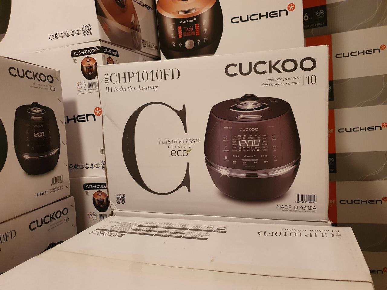 쿠쿠 풀스텐10인용 IH 압력밥솥, 에코 2기압 고급형 선물용으로 좋아요