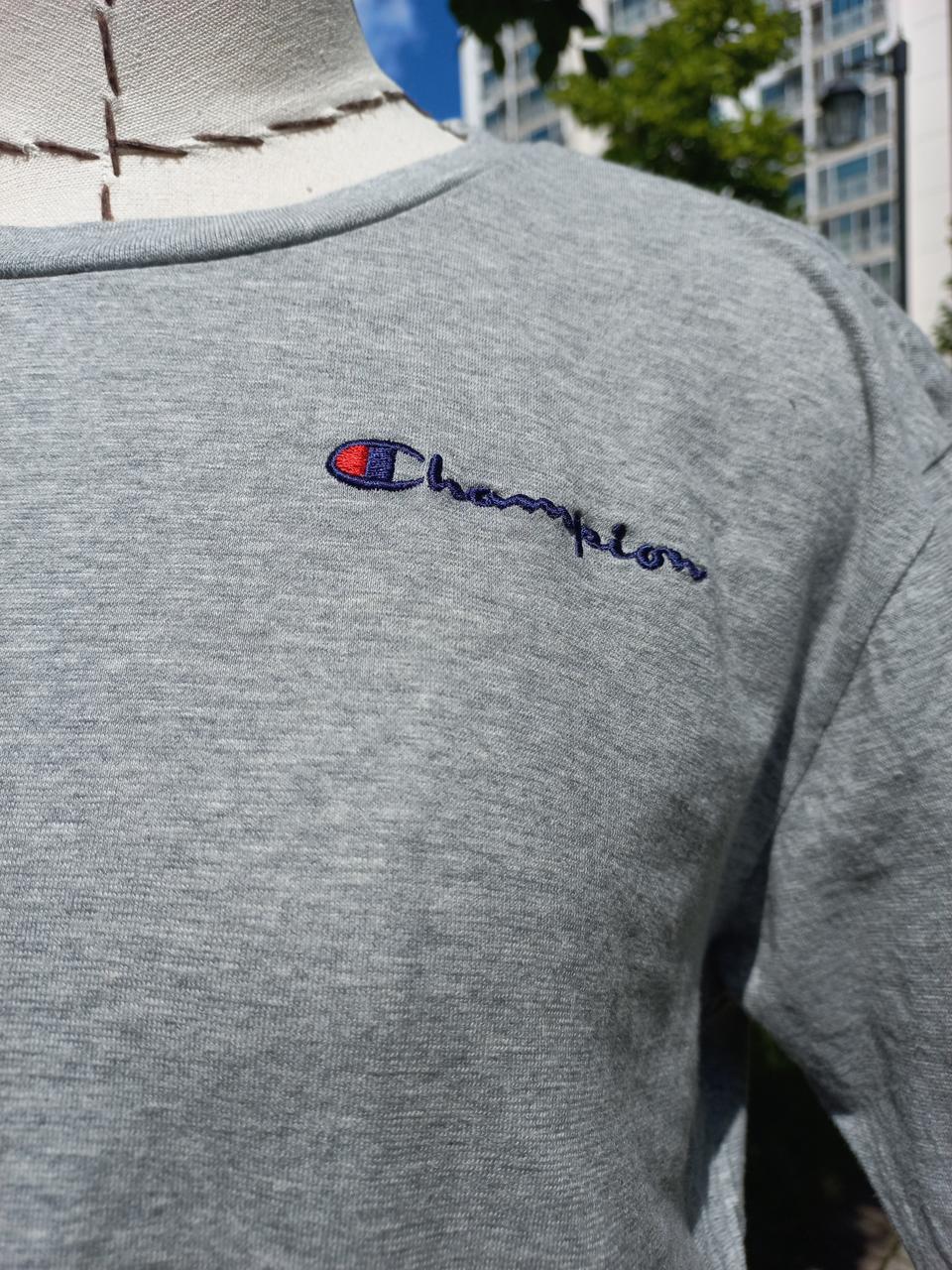 챔피온 티셔츠 그레이 M