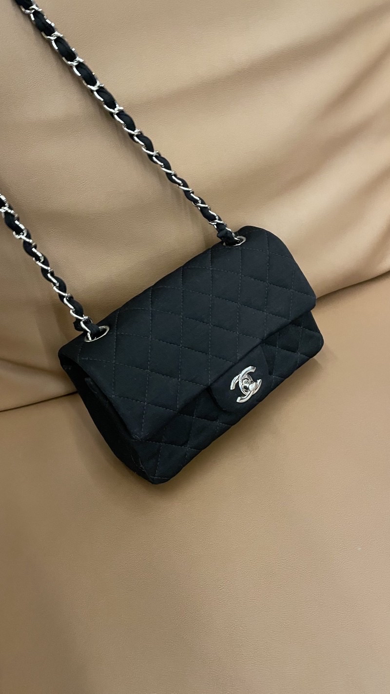 [정품] 샤넬 패브릭 뉴미니백