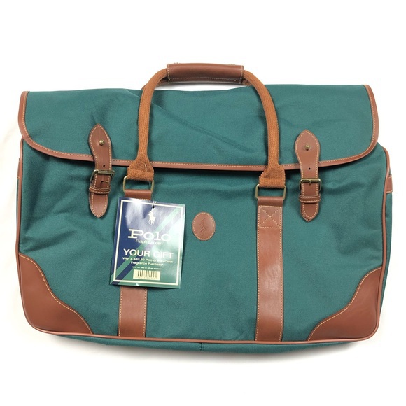 빈티지 폴로 보스턴백