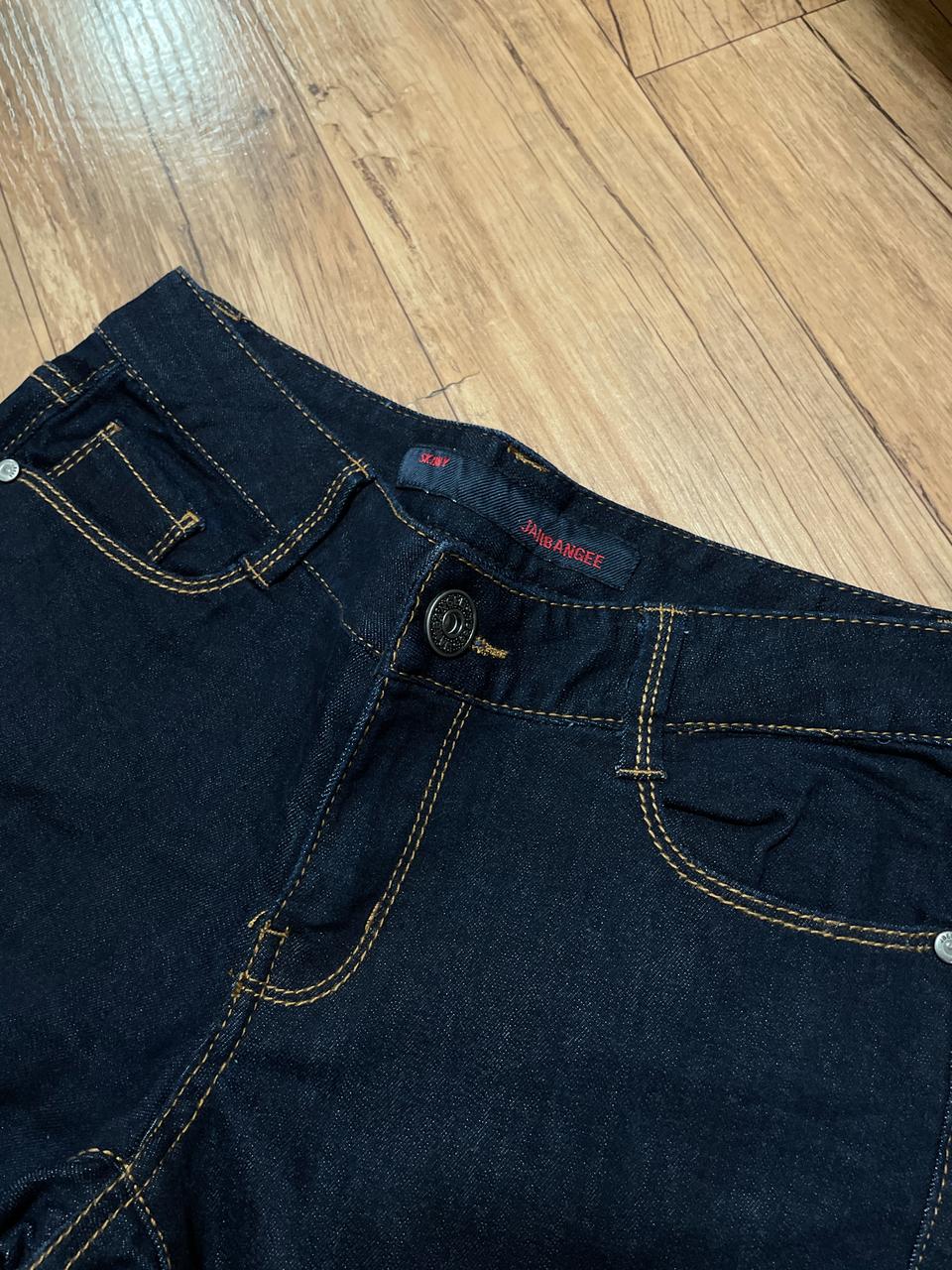 잠뱅이 여성 진청바지 27