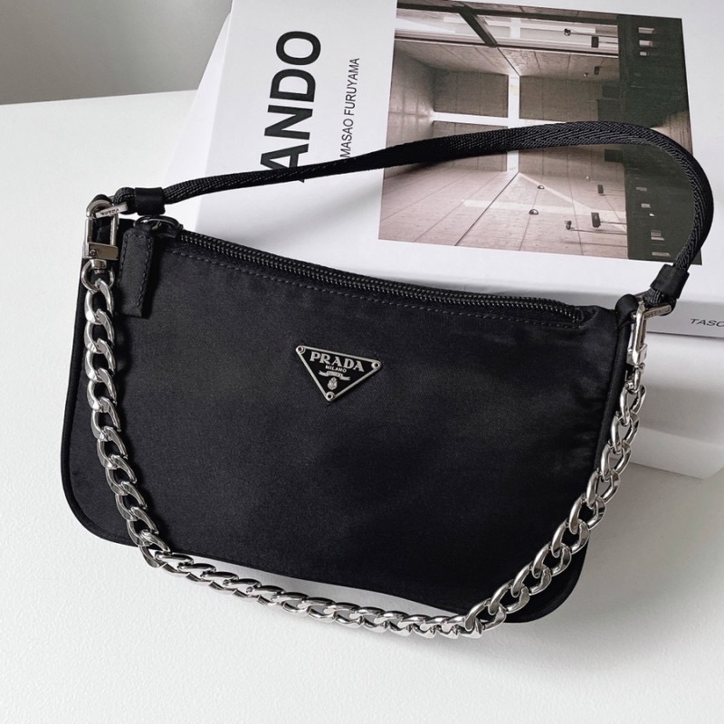 정품 프라다 테스토 포치백