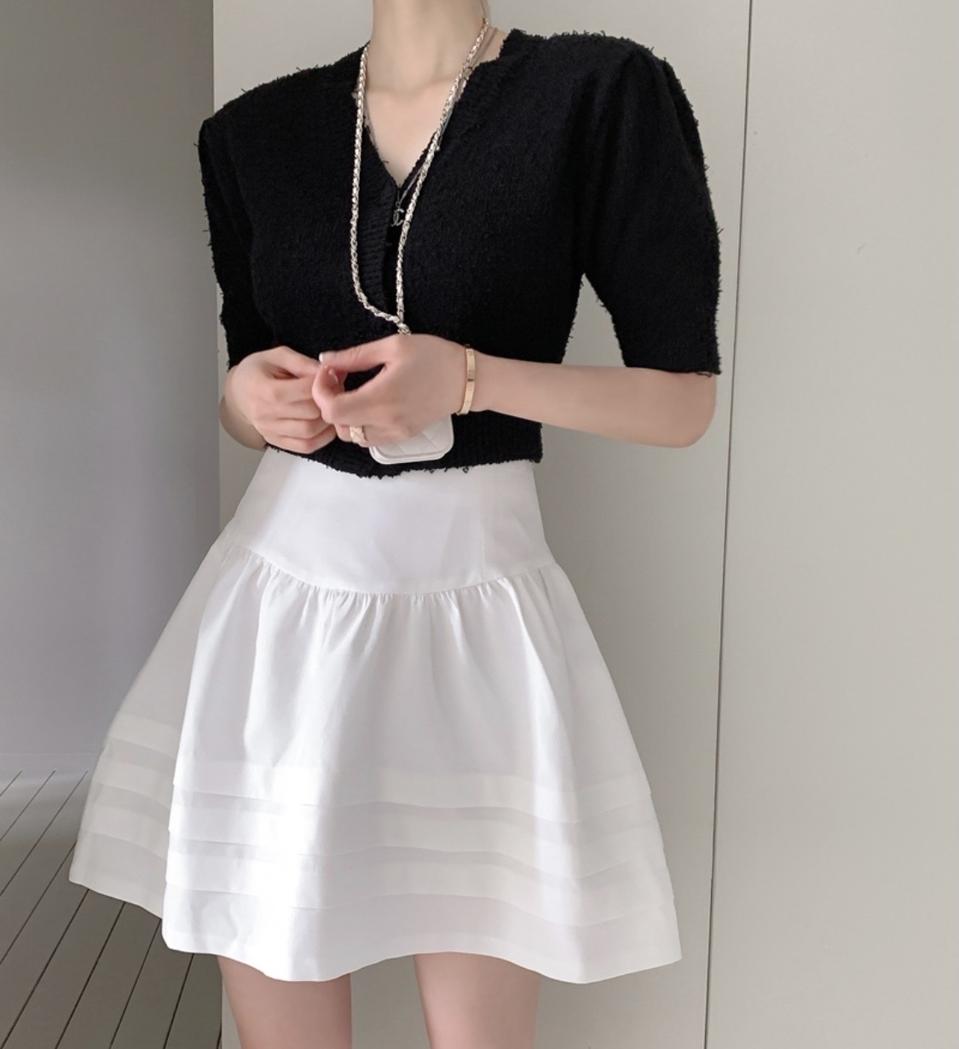 파티수 Chouchou skirt [아이보리/M]