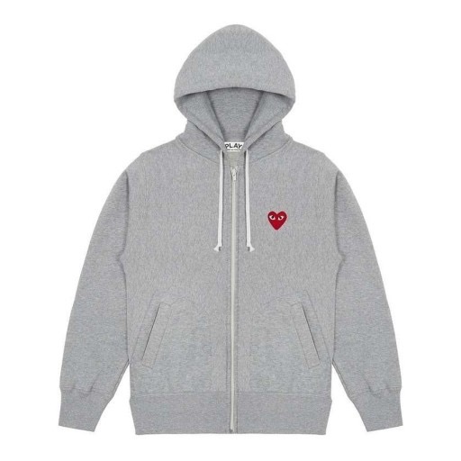 꼼데가르송 후드집업 그레이 새상품