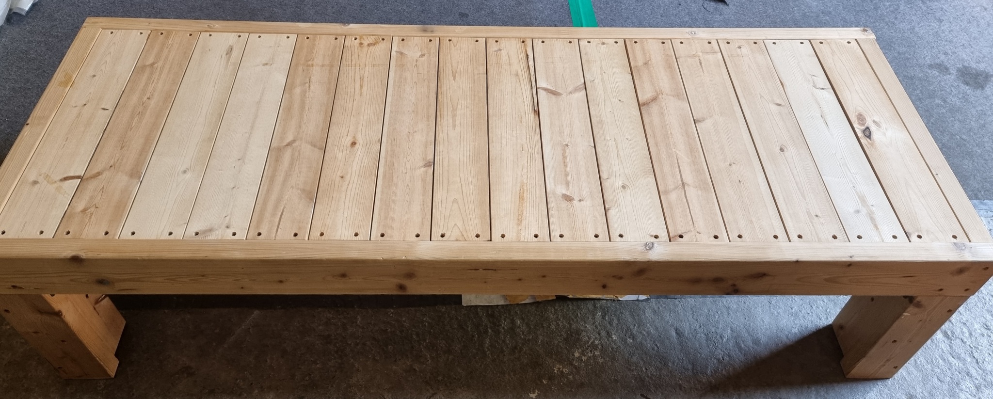 원목 다용도  테이블