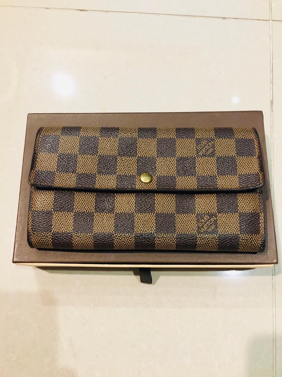 정품 루이비통 다미에 장지갑-1