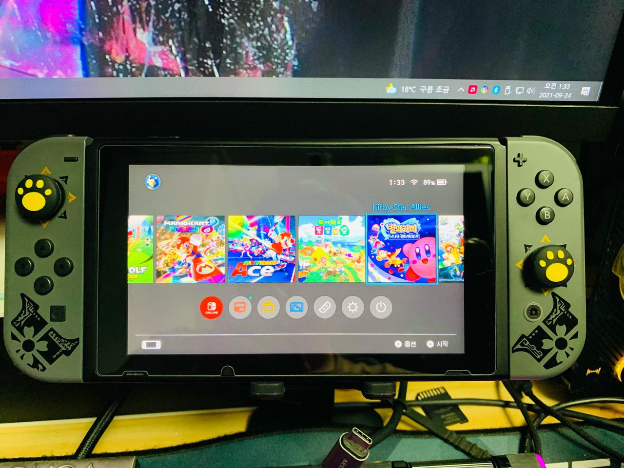 [택포] 닌텐도 스위치 구형 커펌 512g