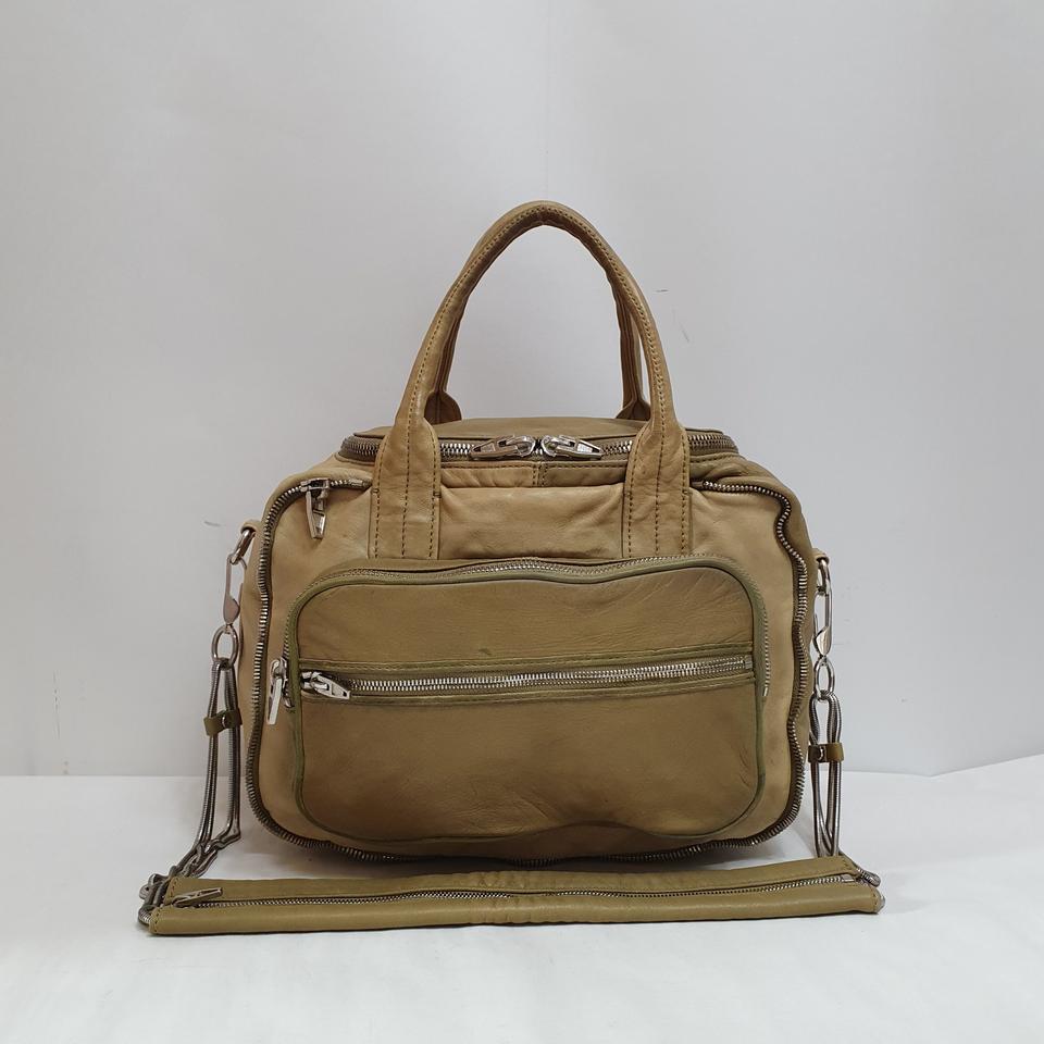 정품)알렉산더왕 레더 체인 숄더백