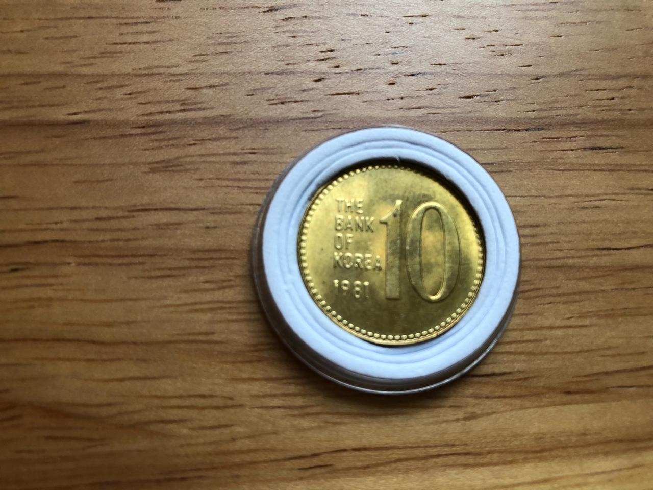 1981년 10원