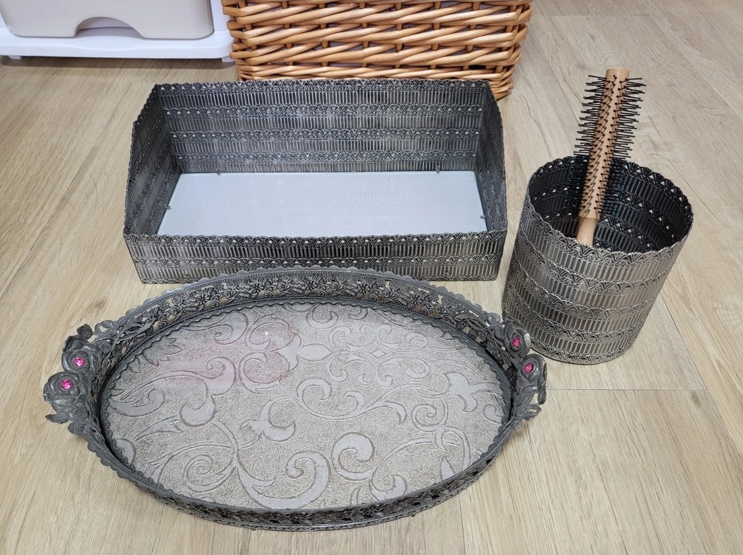 엔틱 수납 정리함