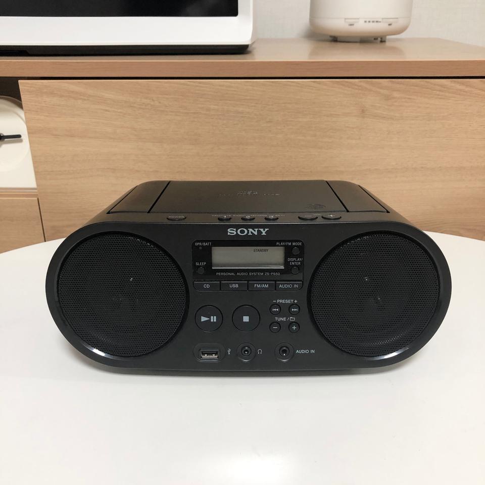 소니 ZS-PS50 휴대용 CD플레이어 (포터블 붐박스)