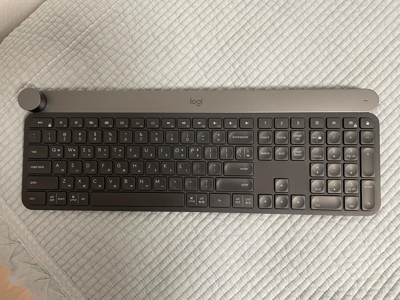 (풀박스) 로지텍 craft 키보드 & 전용 팜레스트 판매합니다!