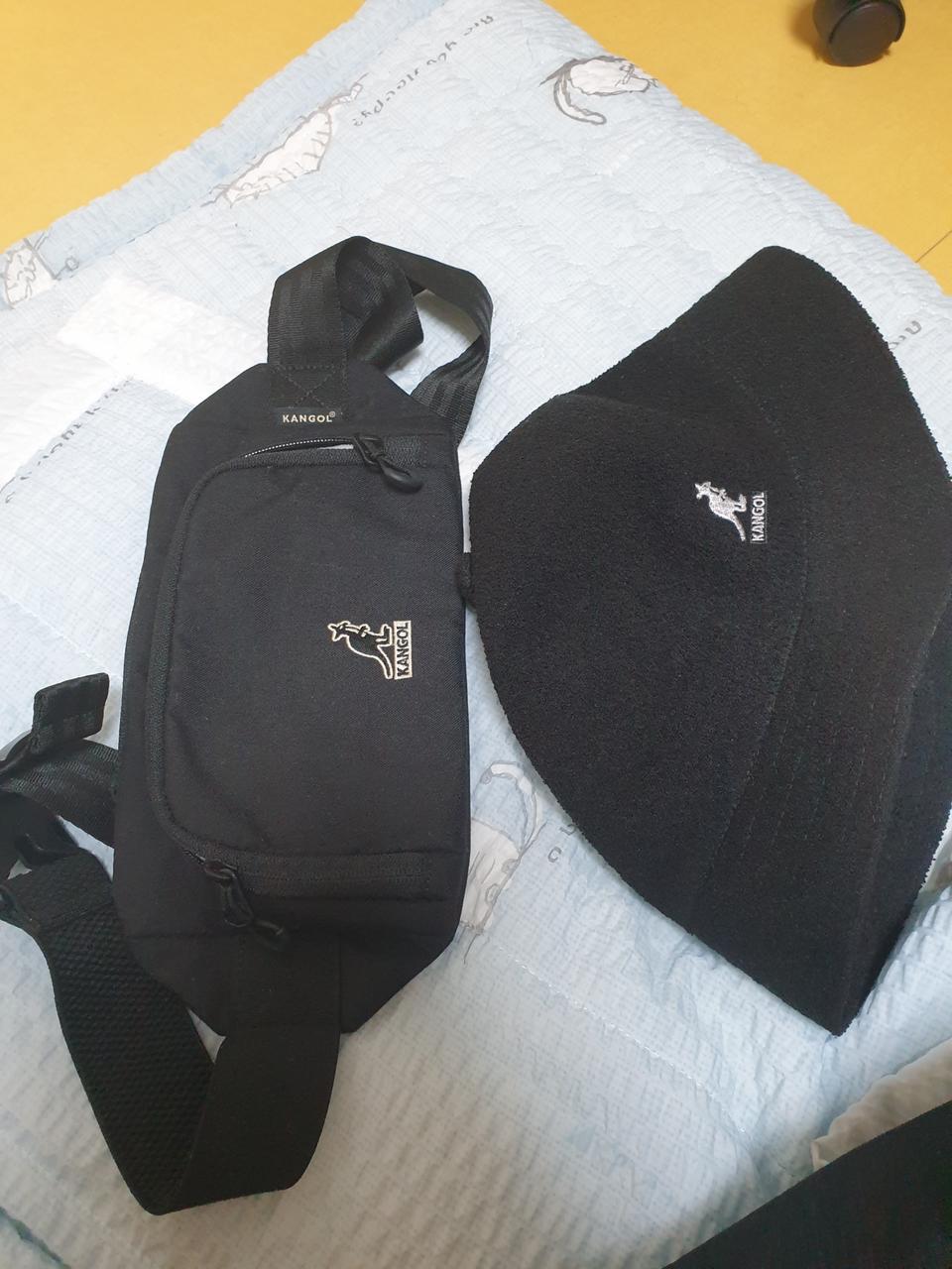 캉골 모자 크로스백 세트