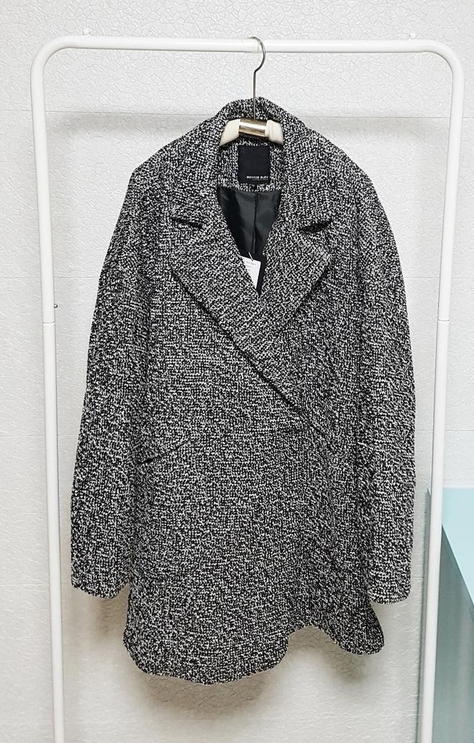 쎄일!새상품)통통66가능)정품)보니알렉스 박시핏 롱코트