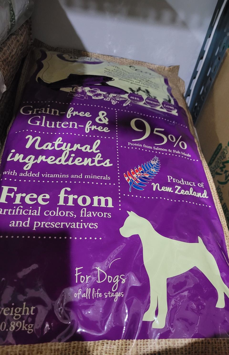 위시본 영어 10.89kg 강아지 사료