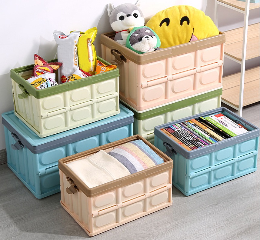 트렁크 정리함 리빙박스 캠핑 폴딩박스 수납정리함