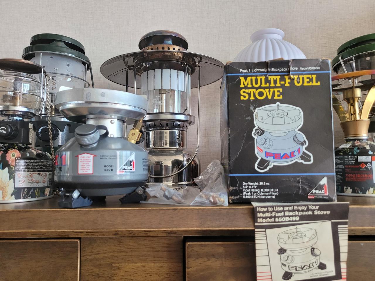 콜맨 550B 피크원 스토브