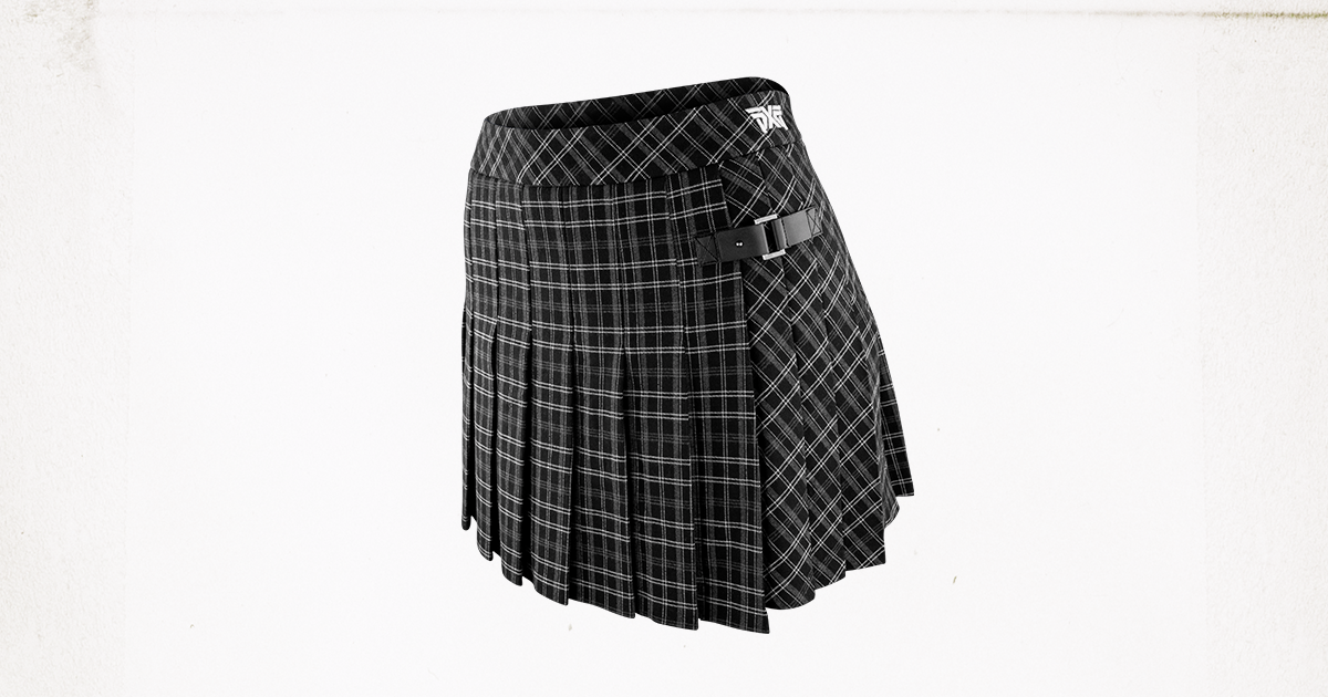 PXG 주름 체크 치마 ( 스커트 ), 여성 골프웨어