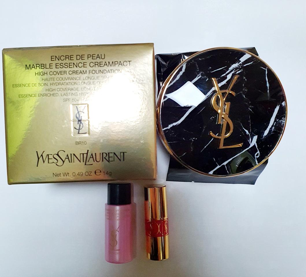 (새제품) 입생로랑 마블팩트-BR10