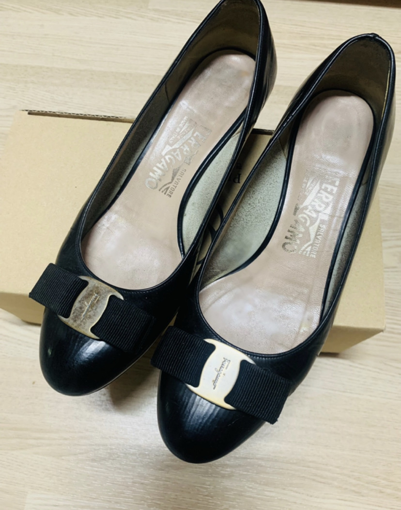 정품 패레가모 바리나 구두 에나멜바리나 신발 (굽높이 5cm)