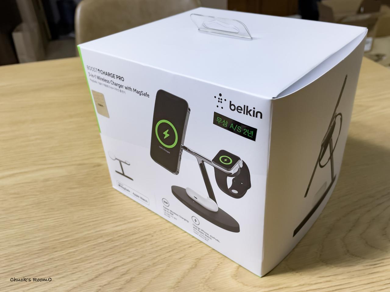 벨킨 3in1 충전거치대 (애플용)