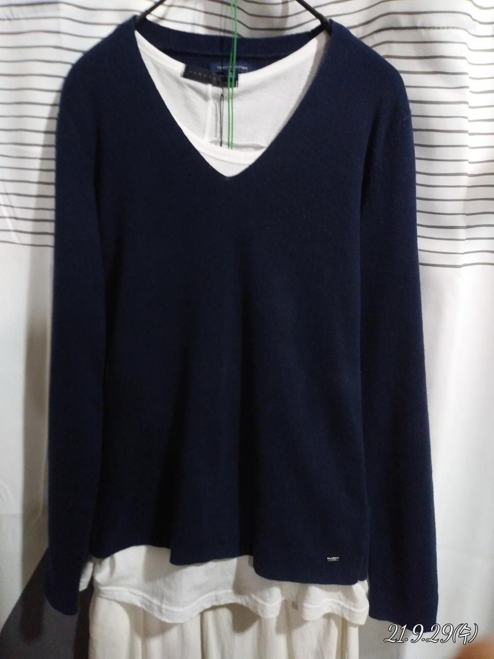 타미힐피거 남색니트(여성) M사이즈