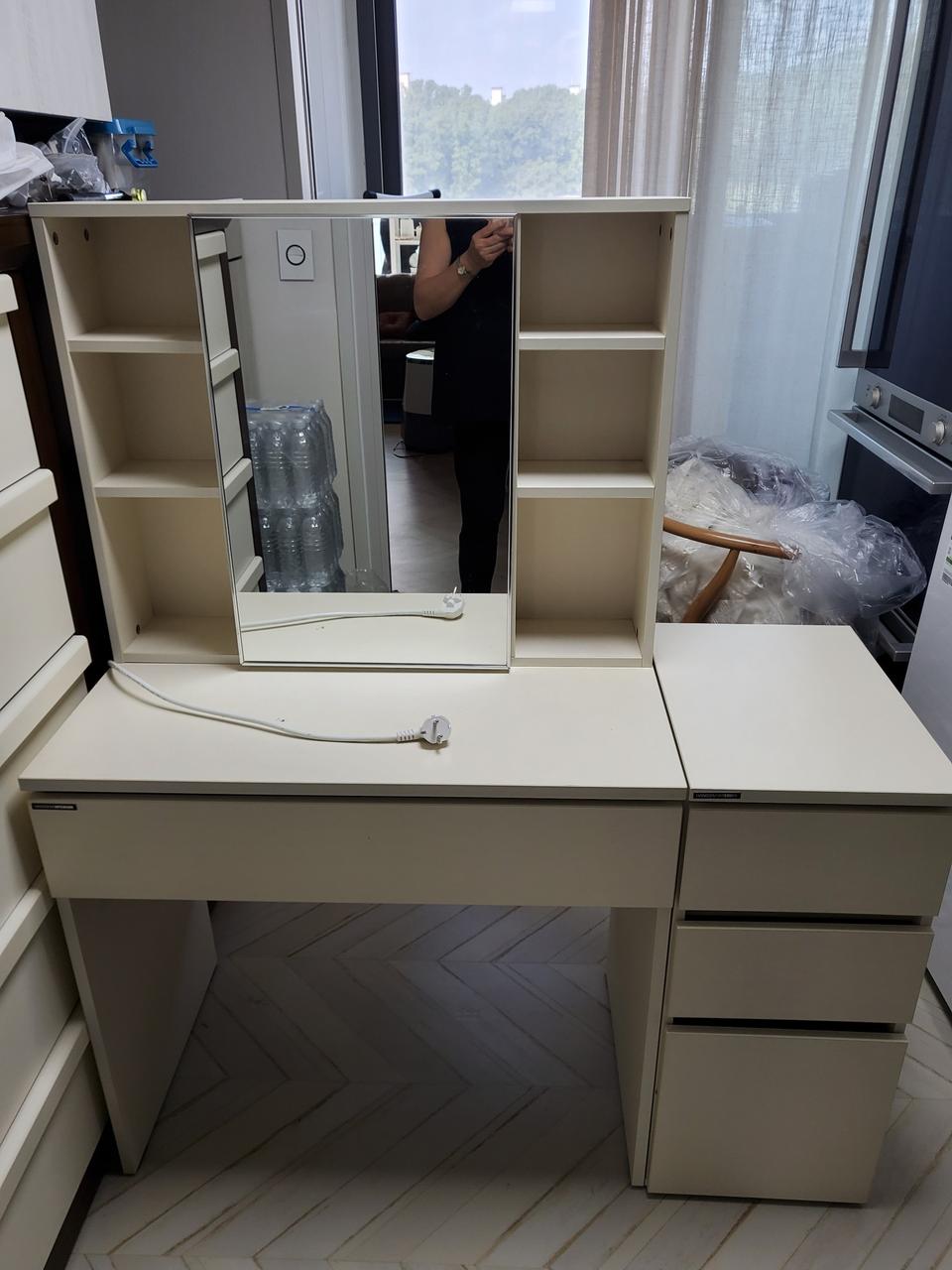 한샘화장대와 서랍