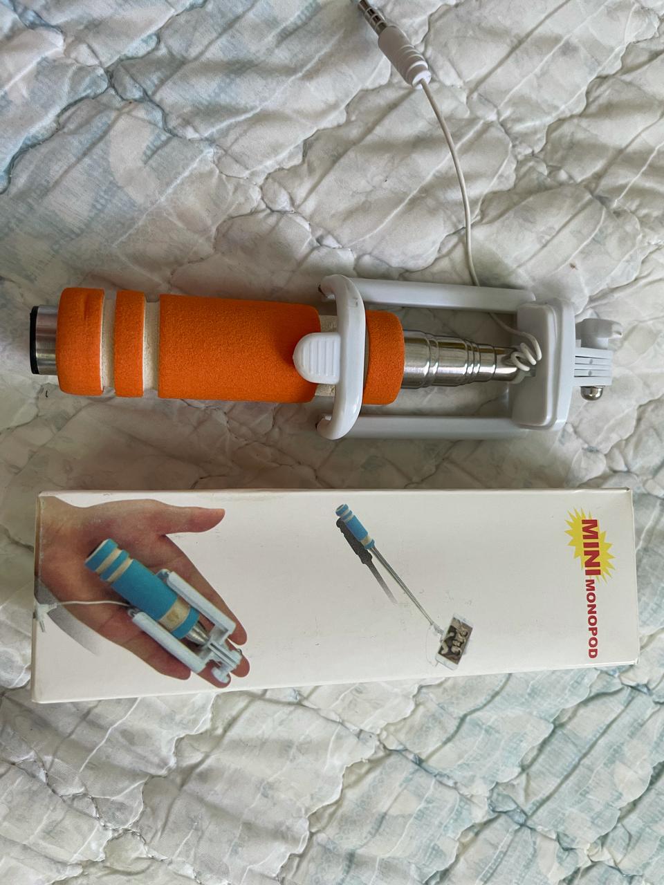 이어폰연결가능 셀카봉!!