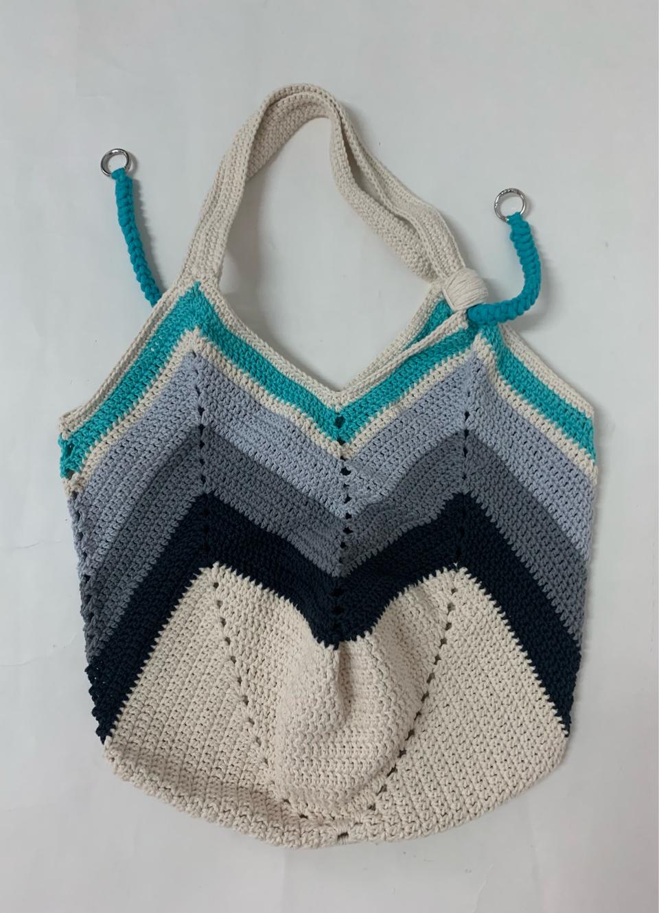 핸드메이드 니트 숄더 가방 손뜨개 호보 백 knit bag