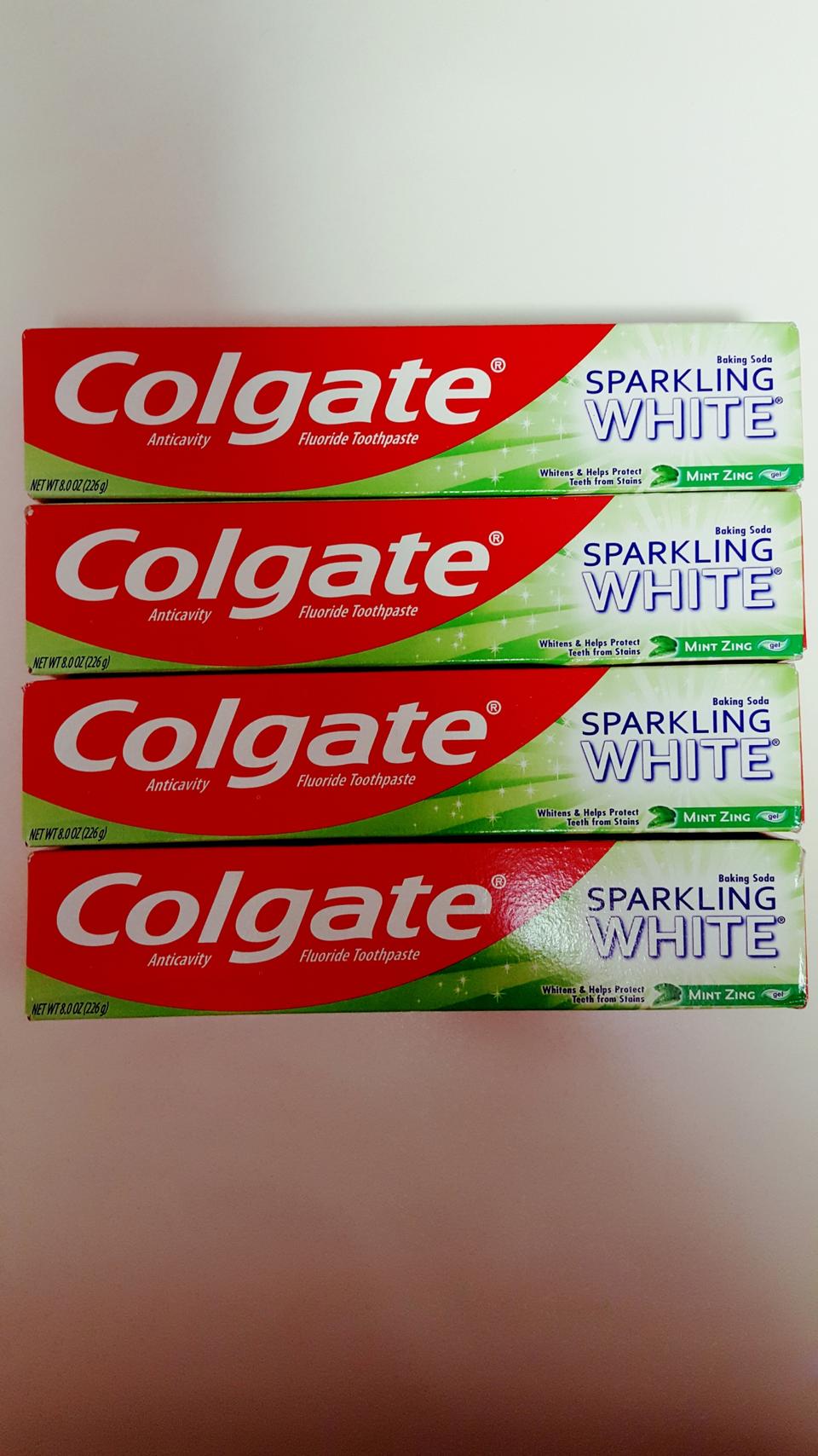 [택포] 대용량 콜게이트 스파클링 화이트 민트징