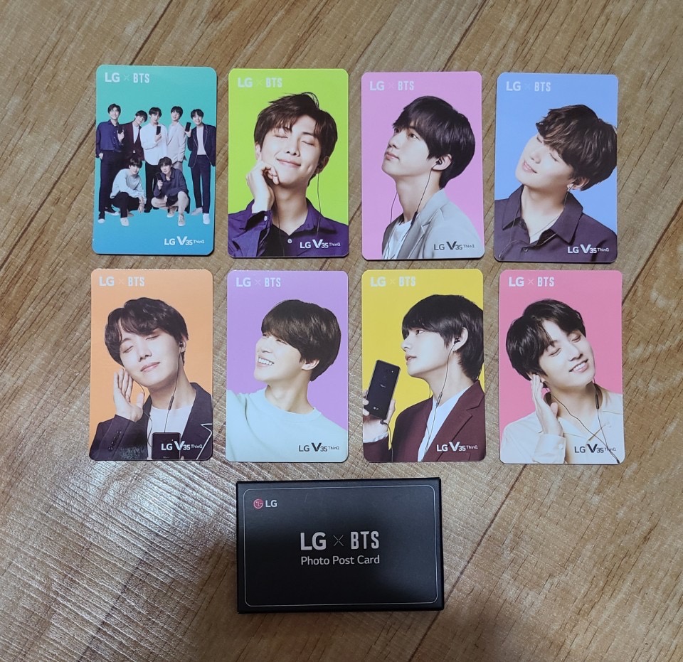 방탄소년단 LG V35 ThinQ 포카