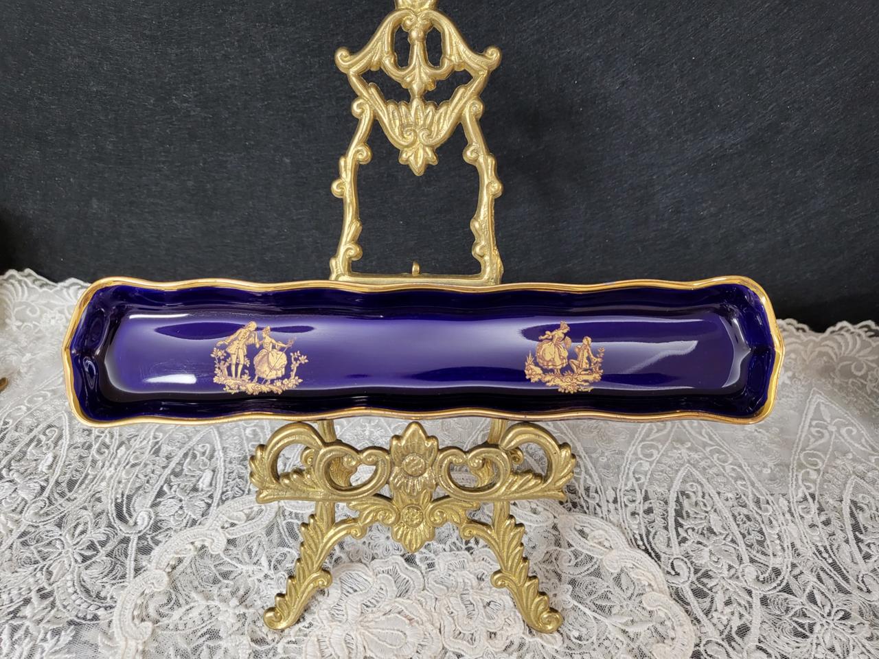 (레어템)프랑스리모지 명화 트레이