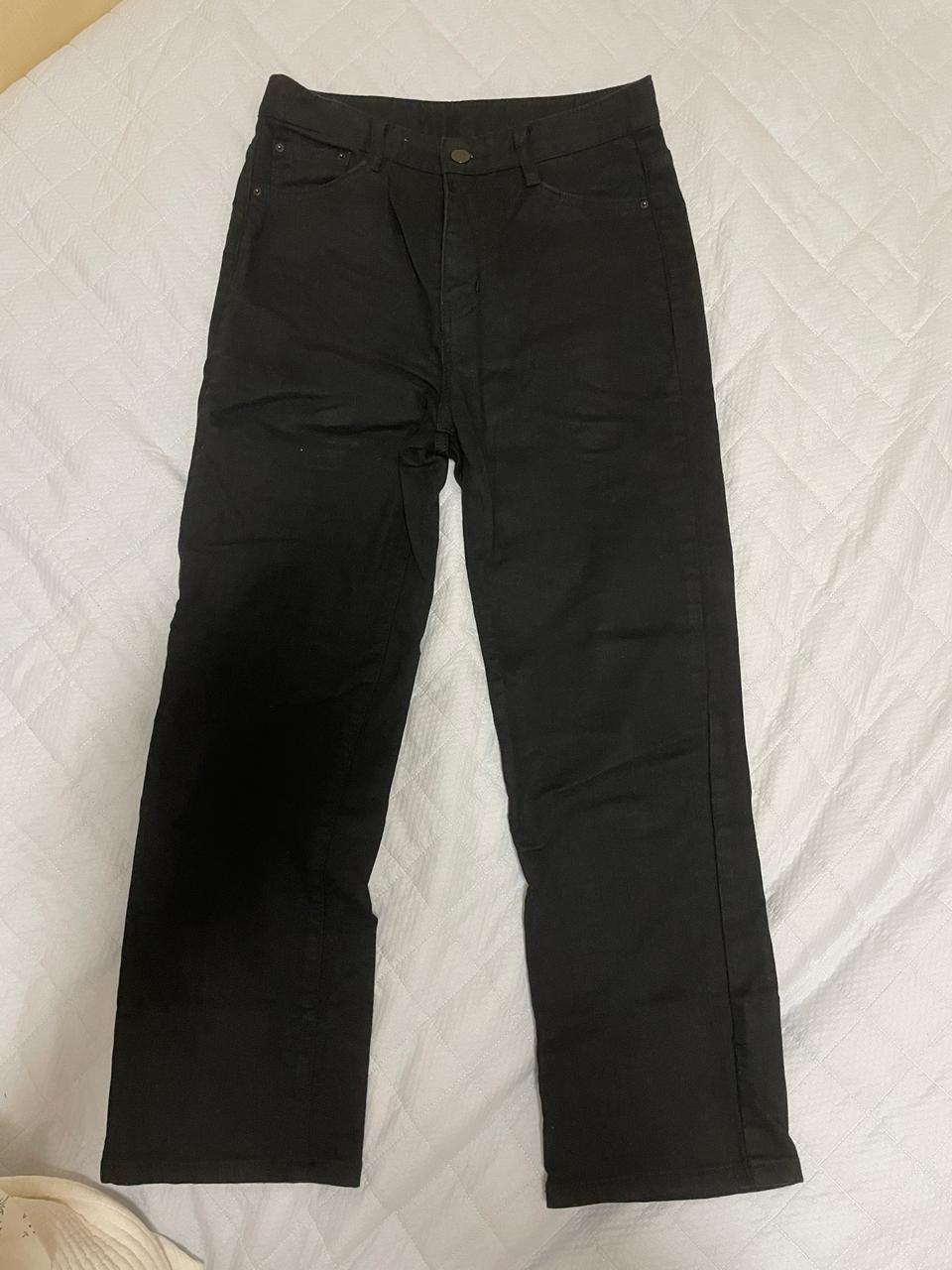 여성 검정바지 (일자)