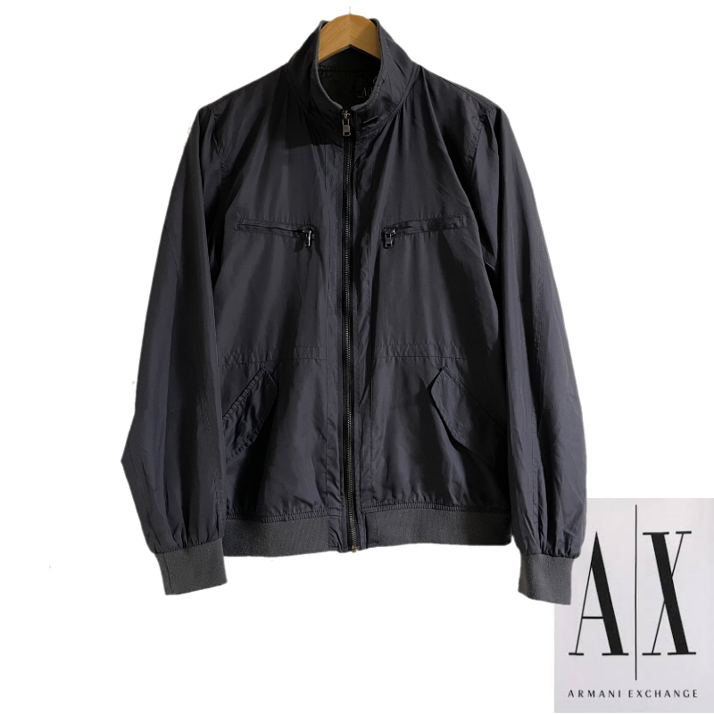 95 AX 알마니 익스체인지 마이크로랩스 바람막이 자켓 