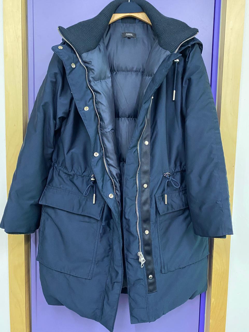 블러썸H컴퍼니 구스다운자켓 구스다운코트 다크네이비 66 77