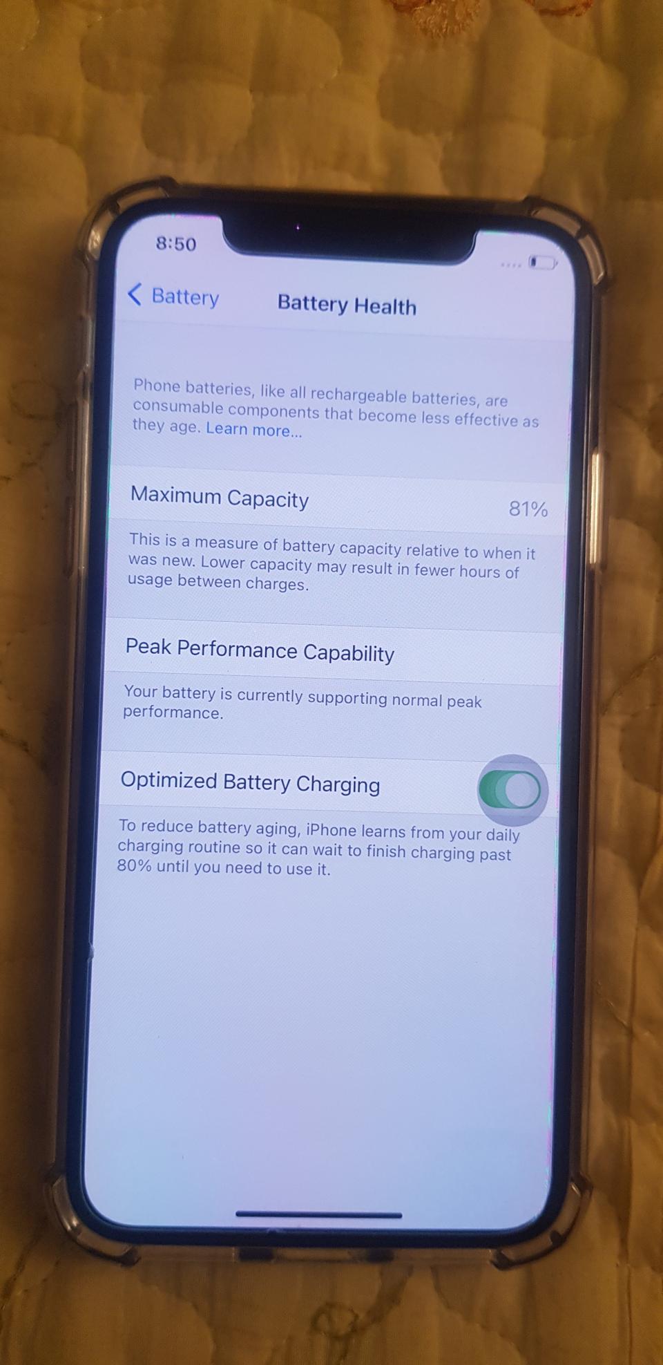 iphon xs 64g 로즈 골드