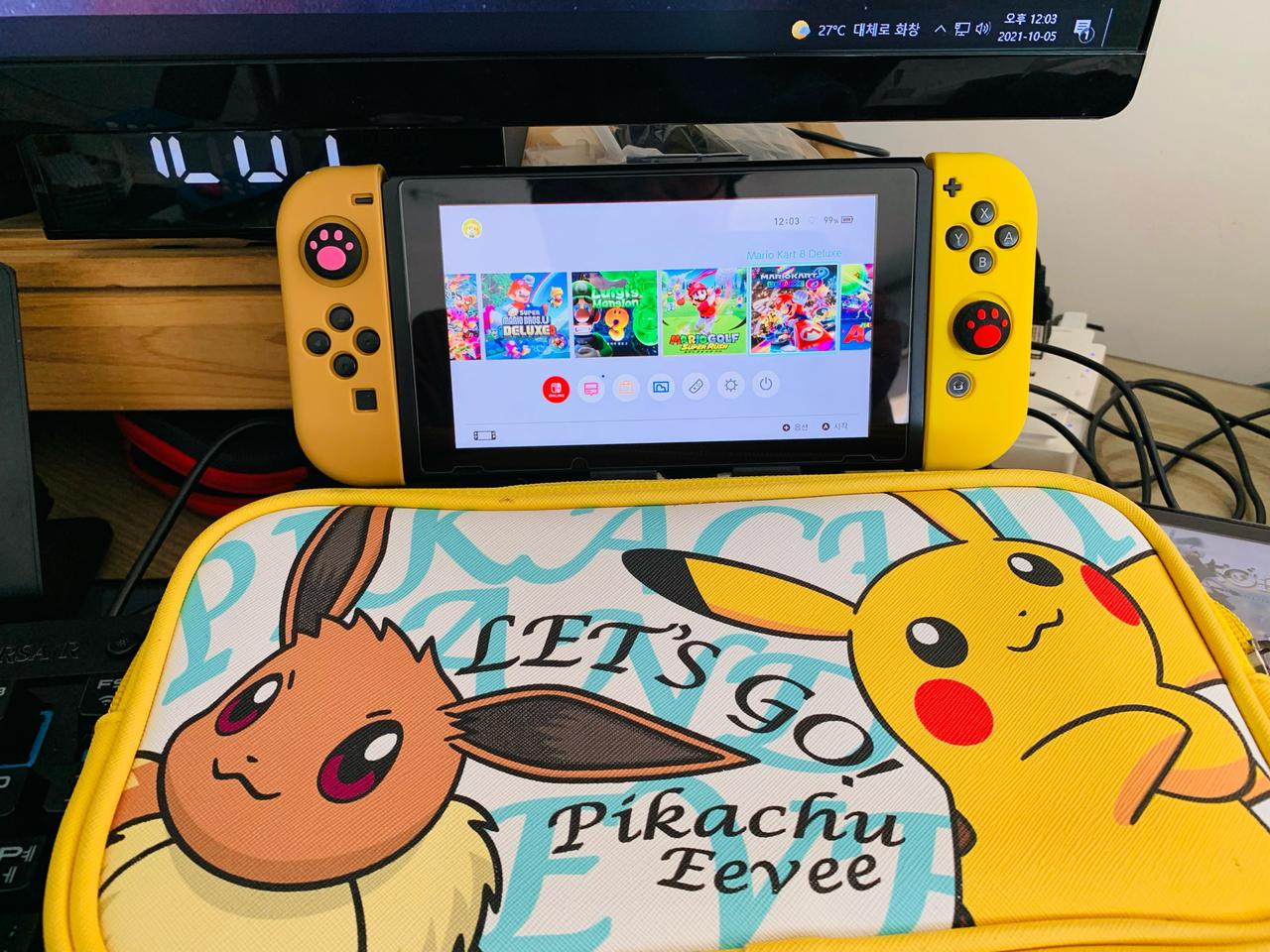 [택포]닌텐도 스위치 구형 커펌 256g