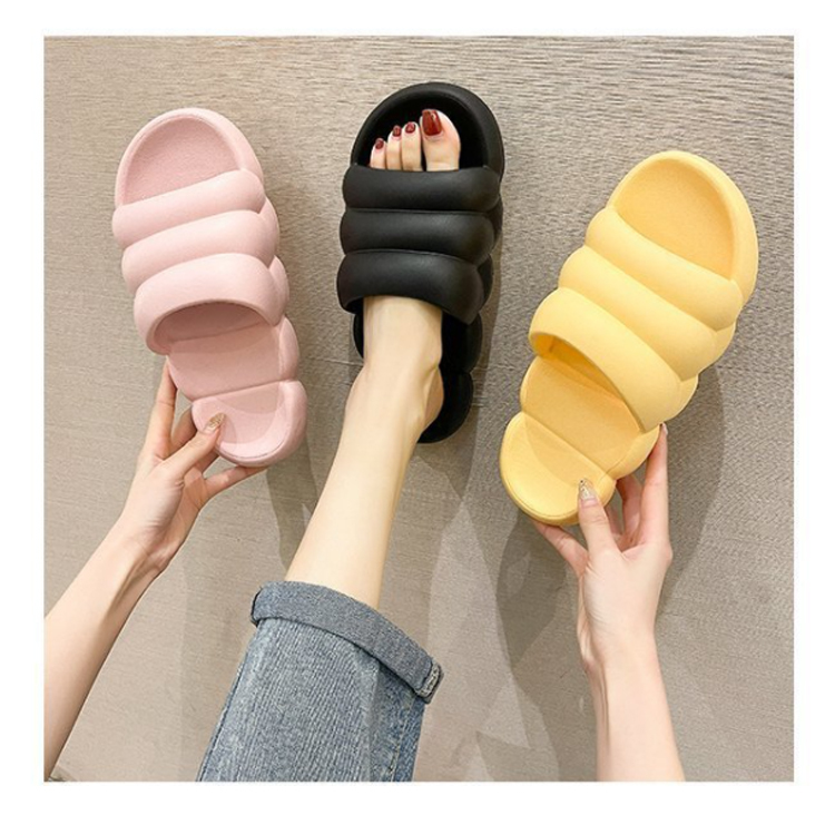 푹신한 뚱카롱 슬리퍼