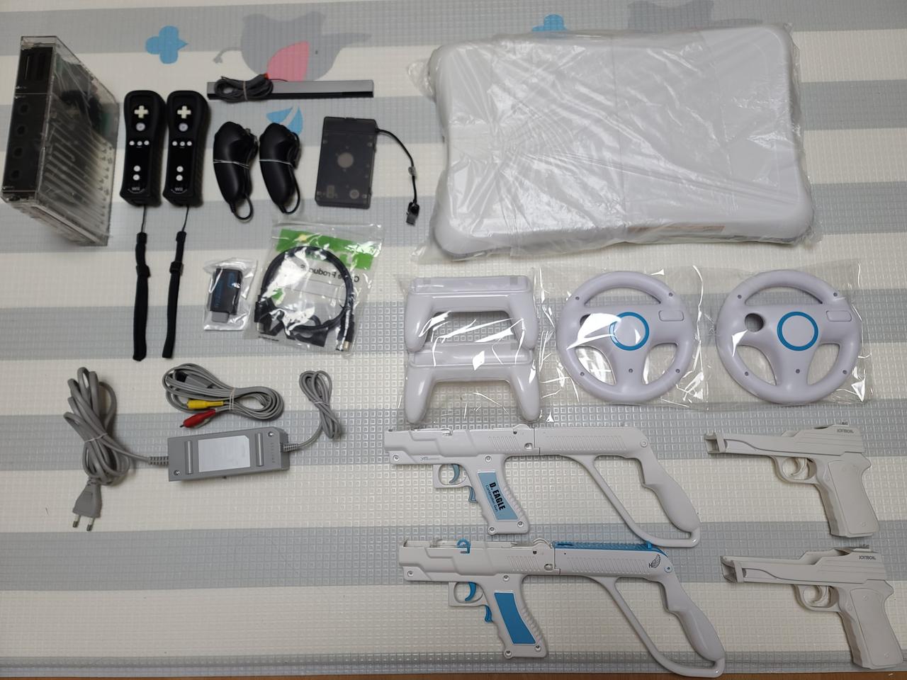 닌텐도 위wii 2인풀셋 모션플러스리모컨 위핏밸런스보드